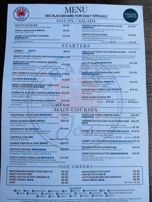 Menu photo 1 Crabby Jo's Howth, D