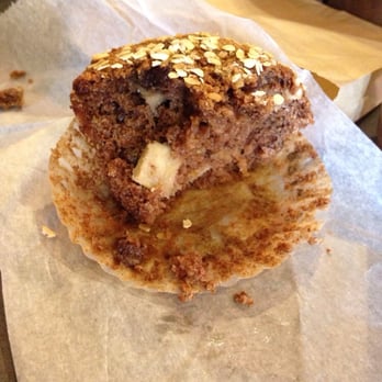 The Lost Bean - Apple raisin bran muffin. (Notice the large chunks of fruit!) - Coffee & Tea Near Me - Tustin, California