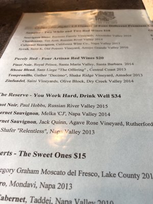 Menu photo 6 Bacchus & Venus Sausalito, CA