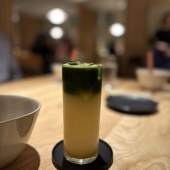 Raku - Matcha lemonade - Japanese Near Me - New York, New York Raku - Matcha lemonade - Japanese Near Me - New York, New York