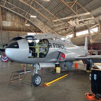 Vintage Flying Museum - T-33 trainer built in 1953 - Museums Near Me - Fort Worth, Texas