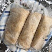 Photo of Tacos El Gordo - Chula Vista, CA, United States. Three adobada tacos