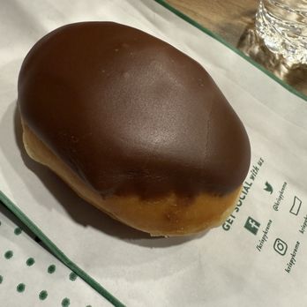 Krispy Kreme - Chocolate frosted kreme filled - Donuts Near Me - Montville, Connecticut