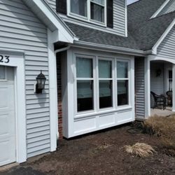 Roman's Painting & Renovations - Exterior house trim painted.