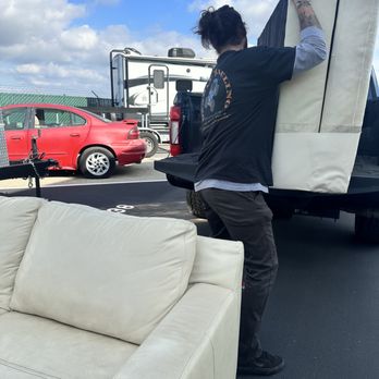 Gnarly Hauling - Getting rid of a sleeper sectional for a client - Junk Removal & Hauling Near Me Gnarly Hauling - Getting rid of a sleeper sectional for a client - Junk Removal & Hauling Near Me