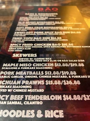 Menu photo 6 Bao Brewhouse Denver, CO
