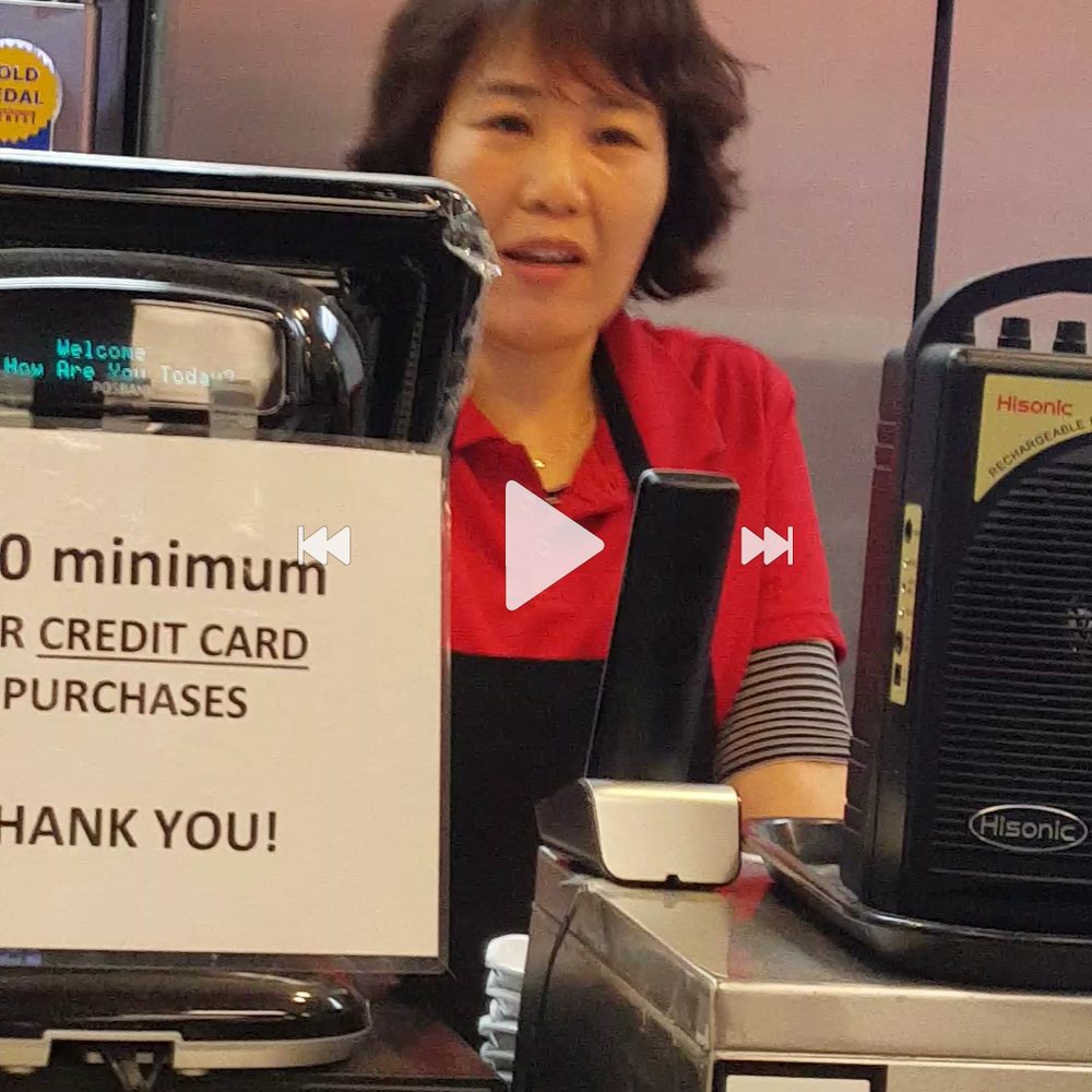 One of the most unwelcoming person I encountered, when my wife asked for napkins she told her you can get it yourself! One of the most unwelcoming person I encountered, when my wife asked for napkins she told her you can get it yourself!