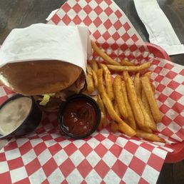 Turbo Burger and fries