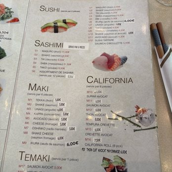 Akita - Menu - Japanese Near Me - Paris, 75 Akita - Menu - Japanese Near Me - Paris, 75