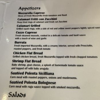 Carpaccio - Sad. They took away the eggplant and artichoke dishes. Fan favorites. Will be going to the new places that have opened. - Italian Near Me - Bal Harbour, Florida