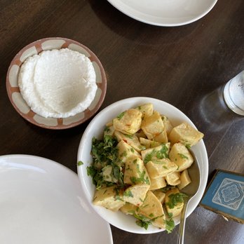 Open Sesame - Spicy Garlic Potatoes - Mediterranean Near Me - Long Beach, California Open Sesame - Spicy Garlic Potatoes - Mediterranean Near Me - Long Beach, California