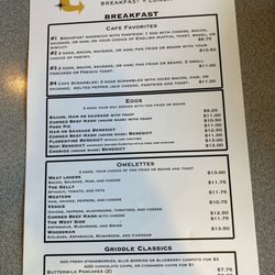Francoeur's Cafe - Some yummy options (plus a full board of specials)