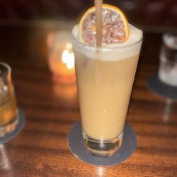 The Snug  - The dealers choice from the menu I choose them to mix pineapple, coconut and carbonated.