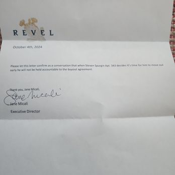 Revel Nevada - This is a letter I procured from the outgoing director in October 24. - Retirement Homes Near Me - Henderson, Nevada Revel Nevada - This is a letter I procured from the outgoing director in October 24. - Retirement Homes Near Me - Henderson, Nevada