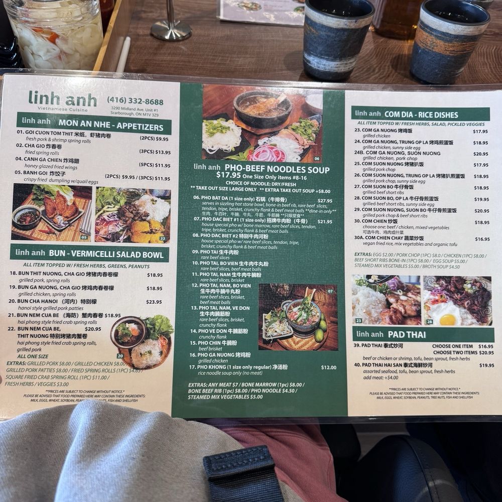 Linh Anh - Vietnamese Near Me - Unionville, Ontario