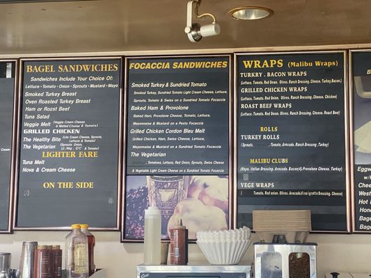 Menu photo 2 Malibu Bagel Cafe Upland, CA