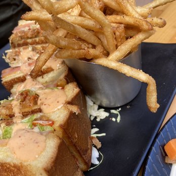 Down the Hatch Maui - The Lobster and Crab Stuffed Grilled Cheese - Seafood Near Me - Lahaina, Hawaii