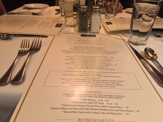 Menu photo 7 The Capital Grille Memphis, TN Menu photo 7 The Capital Grille Memphis, TN