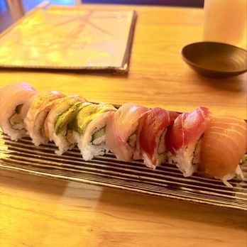 Kaiju Sushi - Rainbow Roll - Sushi Bars Near Me - Sherman Oaks, California Kaiju Sushi - Rainbow Roll - Sushi Bars Near Me - Sherman Oaks, California