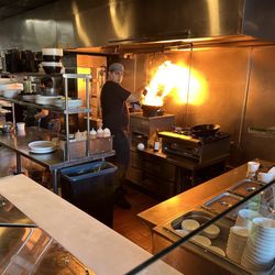 Mi Cultura Peruvian Colombian Cuisine - Fire up the Lomo Saltado De Carne wok!