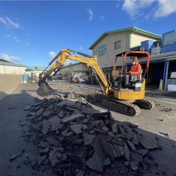 Parsons Masonry - Removing asphalt for new concrete placement . - Masonry/Concrete Near Me Parsons Masonry - Removing asphalt for new concrete placement . - Masonry/Concrete Near Me