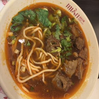 Mian - Spicy Beef Soup Noodle - Noodles Near Me - Costa Mesa, California