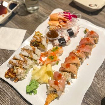 Umi Sushi - Spider Roll, Citrus Albacore Roll, Tako nigiri, Ebi nigiri - Sushi Bars Near Me - San Diego, California Umi Sushi - Spider Roll, Citrus Albacore Roll, Tako nigiri, Ebi nigiri - Sushi Bars Near Me - San Diego, California