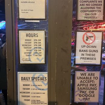 UP-DOWN - Updated November 2025 - 249 Photos & 289 Reviews - 3012 ...