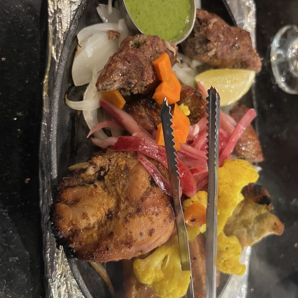 All India Cafe - Tandoori chicken Tandoori Platter - Indian Near Me - Arcadia, California