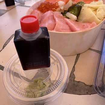 momo sando & omakase - Cute little soy sauce and fresh wasabi - Japanese Near Me - San Diego, California