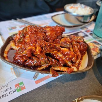 BCD Tofu House - Spicy Raw Crab - Korean Near Me - Irvine, California