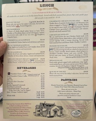 Menu photo 7 The Guenther House San Antonio, TX Menu photo 7 The Guenther House San Antonio, TX