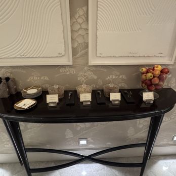 Four Seasons Hôtel George V - Snacks in gym lobby - Hotels Near Me - Paris, 75 Four Seasons Hôtel George V - Snacks in gym lobby - Hotels Near Me - Paris, 75