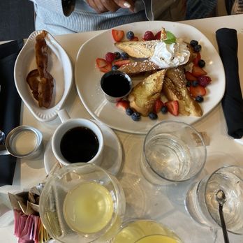 The Rouxpour - French toast and berries - Cajun/Creole Near Me - Houston, Texas The Rouxpour - French toast and berries - Cajun/Creole Near Me - Houston, Texas