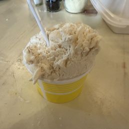 Almond gelato Almond gelato