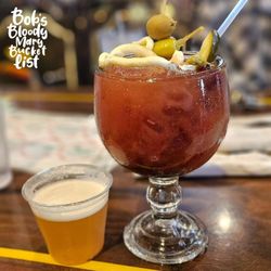 Kitty O'Reillys - A delicious goblet of bloody mary