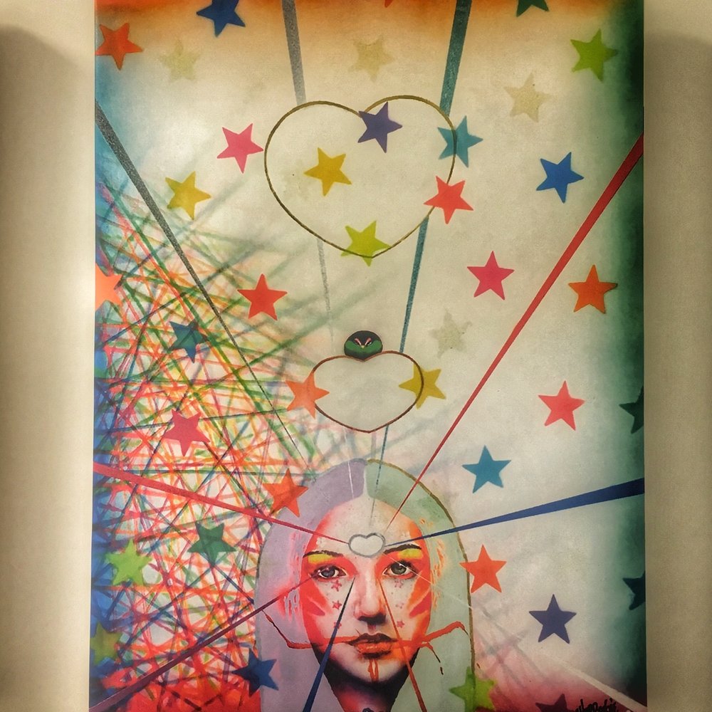 Fun art adds cool vibes Fun art adds cool vibes