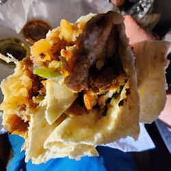 Chicken burrito