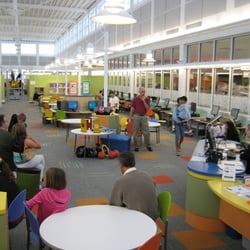 Northwest Regional Library - Juggling in the KidSpace area