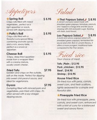 Menu photo 3 JP Thai Kitchen Spring Hill, FL Menu photo 3 JP Thai Kitchen Spring Hill, FL