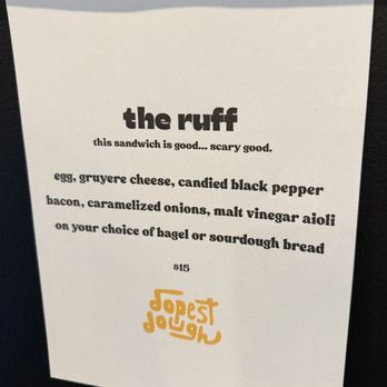 Dopest Dough - Highly recommend! Delicious on a pretzel bagel! - Bagels Near Me - East Aurora, New York