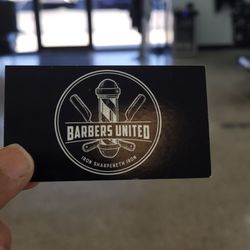 Barbers United Barber Shop - New cards