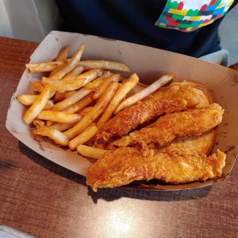 Holdaak Fried Chicken - Chicken Strips with fries - Chicken Shop Near Me - Fullerton, California