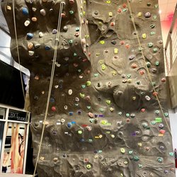 Rock climbing wall