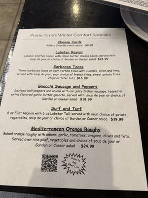 Menu photo 4 Prime Time Restaurant & Bar Hickory Hills, IL Menu photo 4 Prime Time Restaurant & Bar Hickory Hills, IL