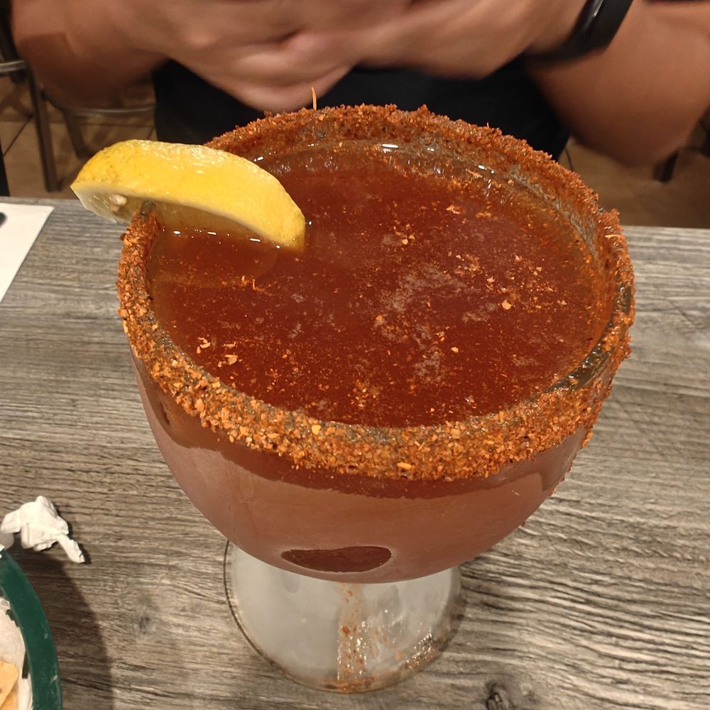 Salsa's Restaurant - Michelado with Tajin - Mexican Near Me - Cathedral City, California Salsa's Restaurant - Michelado with Tajin - Mexican Near Me - Cathedral City, California