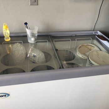 Mely's Kainan - Ice cream freezer used to make HaloHalo. - Filipino Near Me - Cleveland, Ohio Mely's Kainan - Ice cream freezer used to make HaloHalo. - Filipino Near Me - Cleveland, Ohio