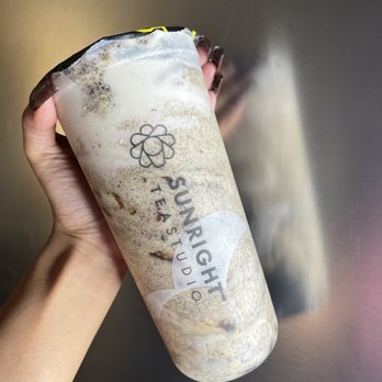 Sunright Tea Studio - Sunnyvale - oreo brulee - Bubble Tea Near Me - Sunnyvale, California