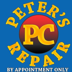 Peter's PC Repair - Service is by appointment only. Please call ahead or submit an online service request on our website. Thank you.