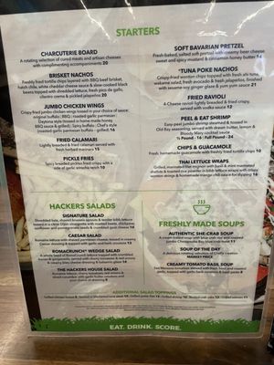 Menu photo 2 Hacker's Bar and Grille Virginia Beach, VA Menu photo 2 Hacker's Bar and Grille Virginia Beach, VA